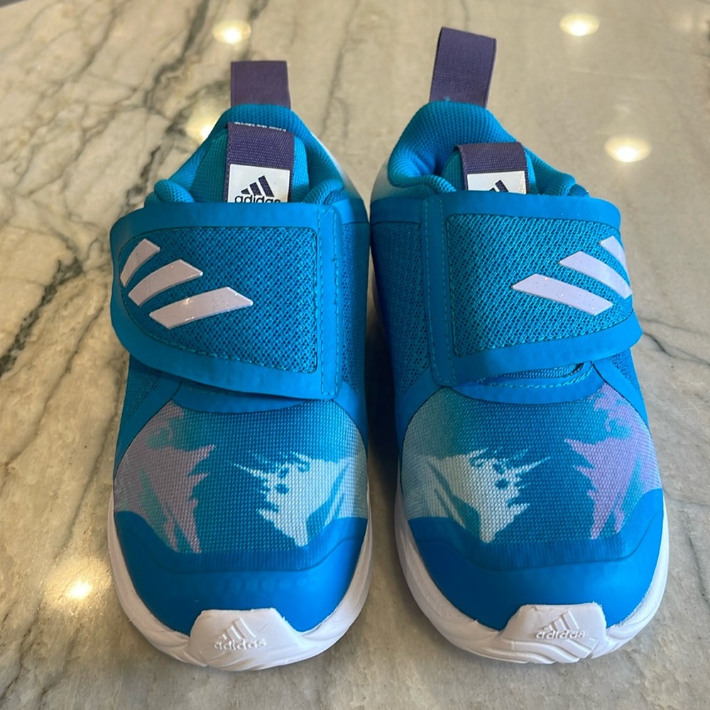 Adidas Frozen 2 Kids Shoes in Blue and Purple New without tags